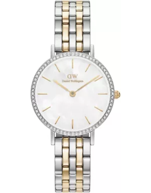 Годинник Daniel Wellington Petite Lumine Bezel 5-Link Two-Tone MOP DW00100665