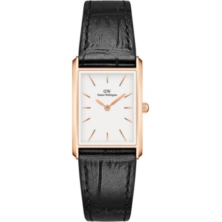 Годинник Daniel Wellington Bound Black Crocodile Rose Gold DW00100693