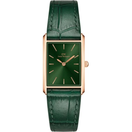Часы Daniel Wellington Bound Crocodile Emerald Sunray Rose Gold DW00100694