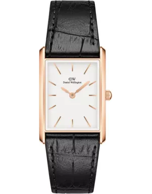 Годинник Daniel Wellington Bound Black Crocodile Rose Gold DW00100698