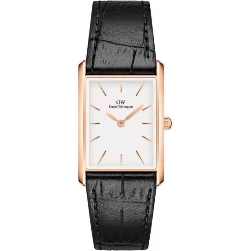 Годинник Daniel Wellington Bound Black Crocodile Rose Gold DW00100698