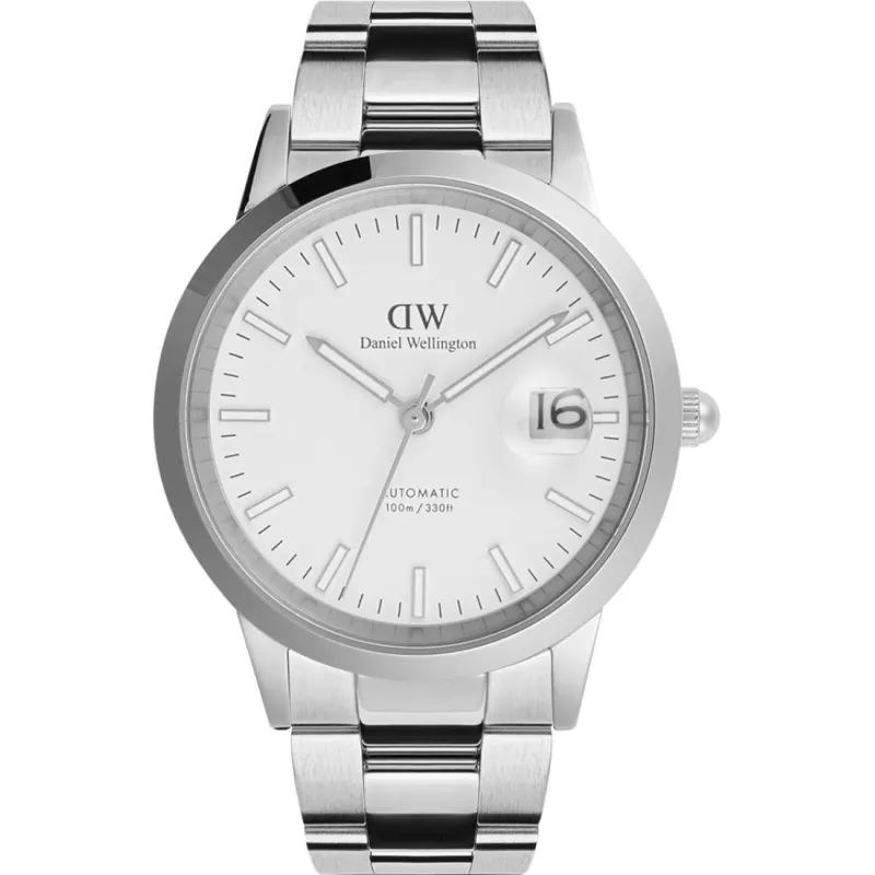 Годинник Daniel Wellington Iconic Automatic 40 Link White DW00100754