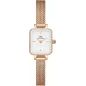 Годинник Daniel Wellington Quadro Mini Lumine Bezel Rose Gold DW00100731