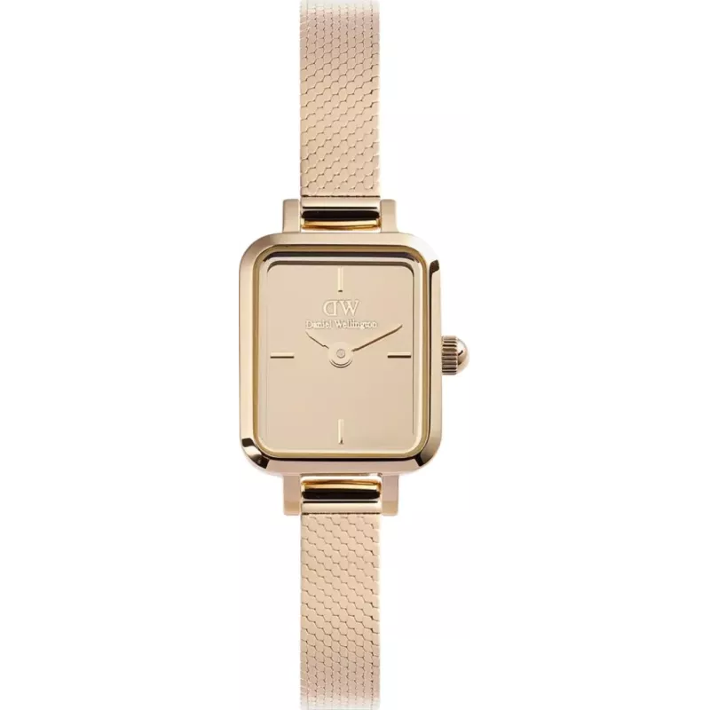 Часы Daniel Wellington Quadro Mini Reflection Rose Gold DW00100799