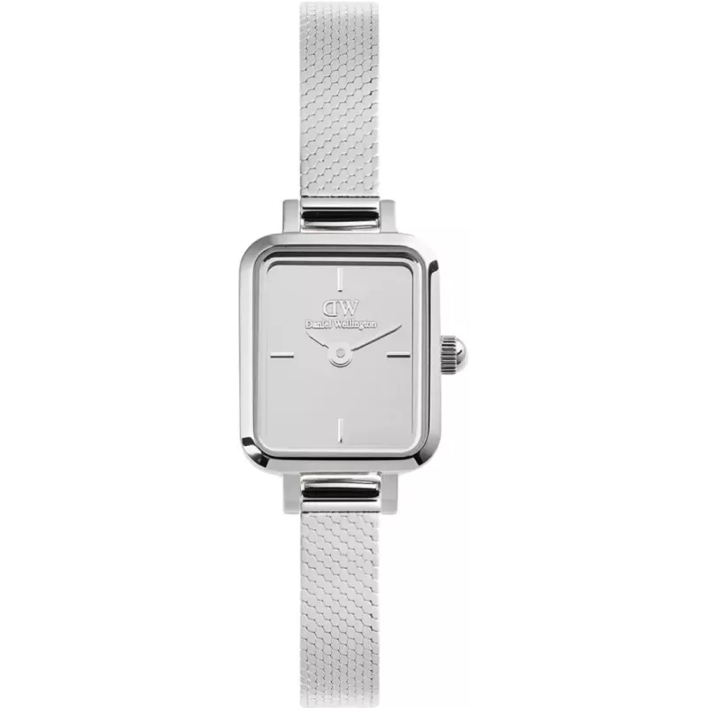 Часы Daniel Wellington Quadro Mini Reflection Silver DW00100800