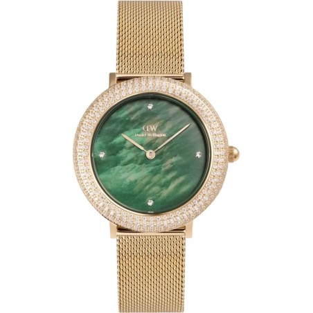 Часы Daniel Wellington Crystalline Bezel Evergold Green DW00100824