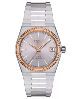 Tissot PRX 35mm Powermatic 80 Steel & 18k Gold Bezel T931.207.41.336.00