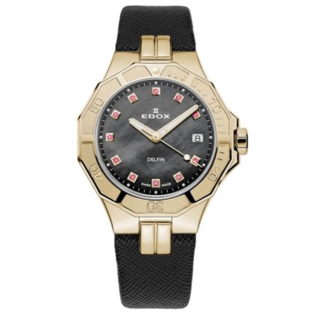 Часы Edox Delfin Diver Date Lady 53020 37JC NANRUD
