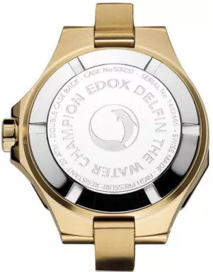 Часы Edox Delfin Diver Date Lady 53020 37JC NANRUD