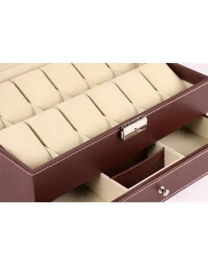 Шкатулка для зберігання годинників Craft 12WJ.PU.BR
