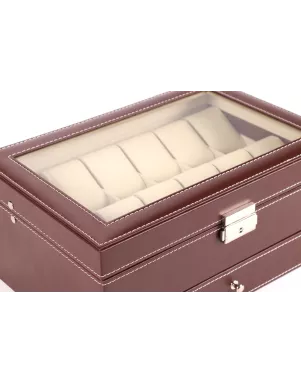 Шкатулка для зберігання годинників Craft 12WJ.PU.BR