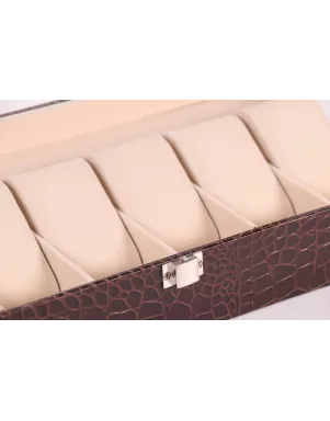 Шкатулка для зберігання годинників Craft 6PU.CROC.BR