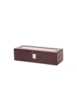 Шкатулка для зберігання годинників Craft 6PU.CROC.BR