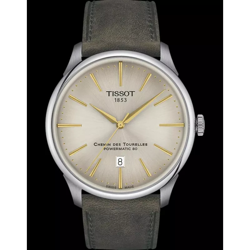 Tissot Chemin Des Tourelles Powermatic 80 T139.407.16.261.00 Tissot Chemin Des Tourelles Powermatic 80 T139.407.16.261.00