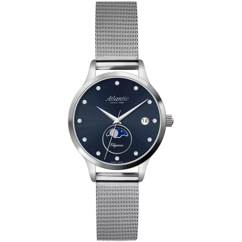 Часы Atlantic Elegance Moonphase 29040.41.57MB