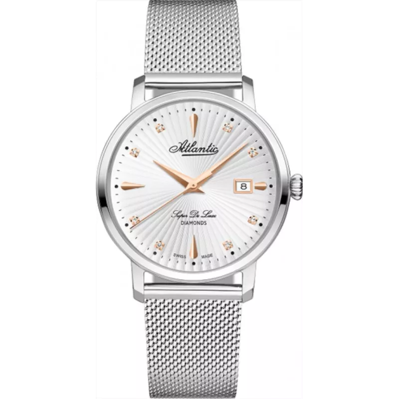 Часы Atlantic Super De Luxe Diamonds Edition 29355.41.27R