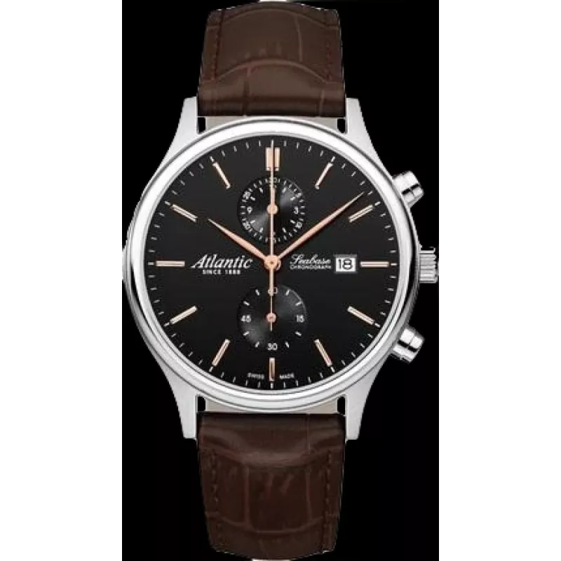 Годинник Atlantic Seabase Chronograph NM 64452.41.61R