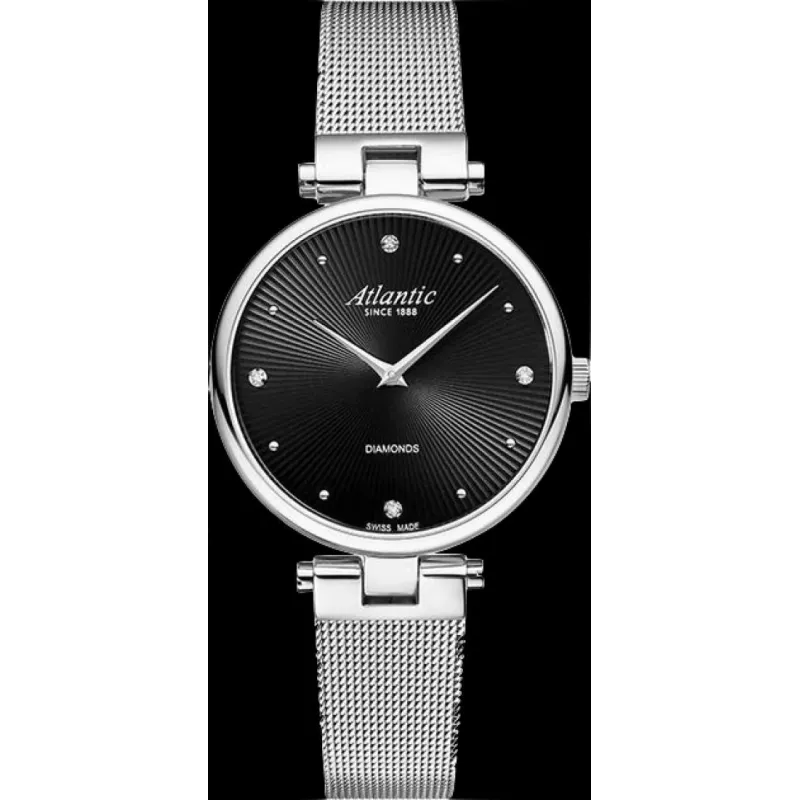 Часы Atlantic Elegance Royal Diamonds Pattern Edition 29044.41.67MB