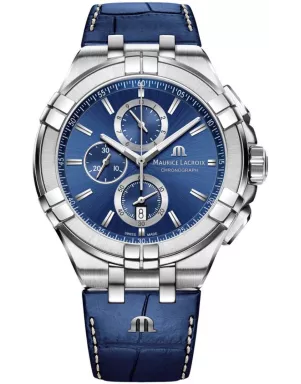 Годинник Maurice Lacroix AIKON Quartz Chronograph AI1018-SS001-430-1