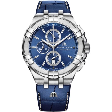 Годинник Maurice Lacroix AIKON Quartz Chronograph AI1018-SS001-430-1