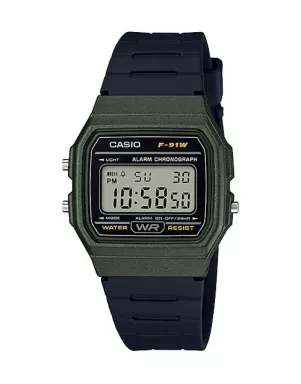Годинник Casio TIMELESS COLLECTION F-91WM-3AEF