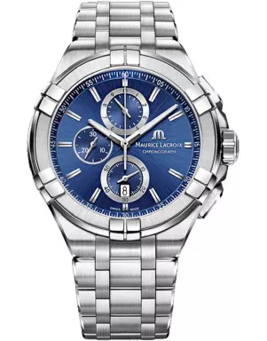 Годинник Maurice Lacroix AIKON Quartz Chronograph AI1018-SS002-430-1
