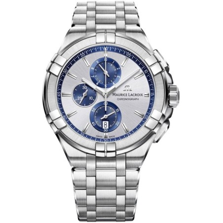 Годинник Maurice Lacroix AIKON Quartz Chronograph 44mm AI1018-SS002-131-1