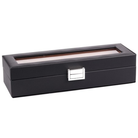 Скринька для зберігання годинників Craft 6PU.CRB.BL.BR