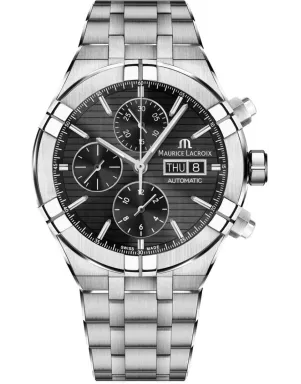 Годинник Maurice Lacroix AIKON Automatic Chronograph 44mm AI6038-SS002-330-1