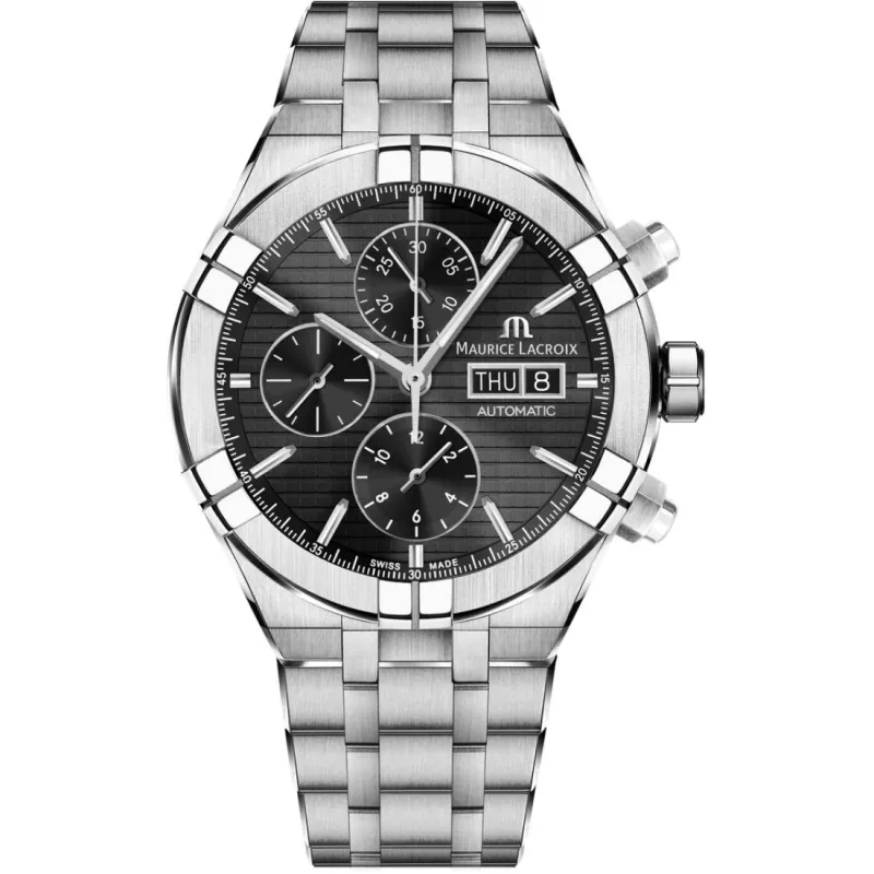 Годинник Maurice Lacroix AIKON Automatic Chronograph 44mm AI6038-SS002-330-1
