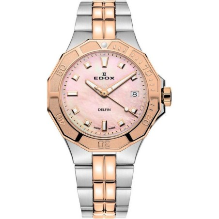 EDOX Delfin Diver Date Lady 53020 357RM ROR