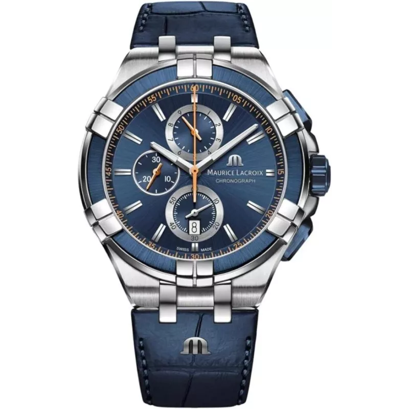 Годинник Maurice Lacroix AIKON Chronograph AI1018-SS001-432-4
