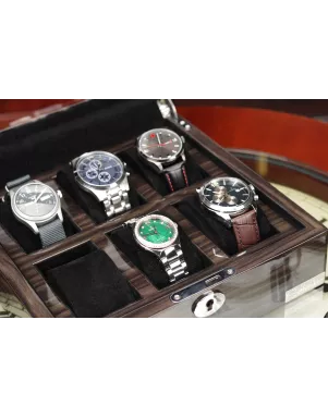 Скринька для зберігання годинників Salvadore WB/3035/6BGB