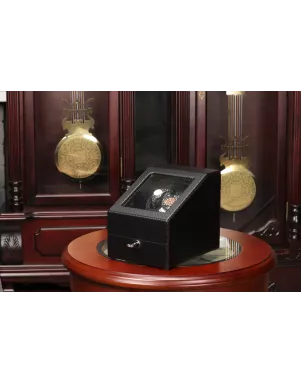 Скринька Salvadore для підзаводу 2 годинників 024/PU/SW 1x2