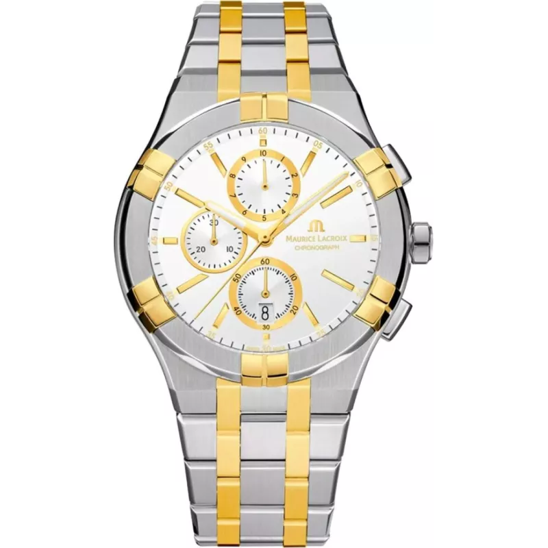 Годинник Maurice Lacroix AIKON Quartz Chronograph AI1118-PVY03-130-1
