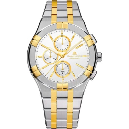 Годинник Maurice Lacroix AIKON Quartz Chronograph AI1118-PVY03-130-1