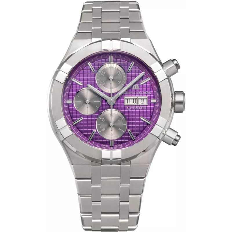 Годинник Maurice Lacroix AIKON Automatic Titanium Chronograph AI6038-TT032-430-1