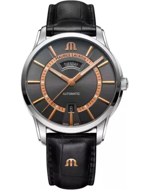 Годинник Maurice Lacroix PONTOS Day Date 41mm PT6358-SS001-333-2