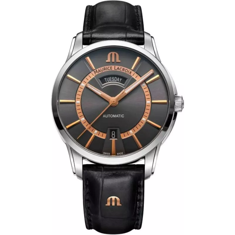 Годинник Maurice Lacroix PONTOS Day Date 41mm PT6358-SS001-333-2