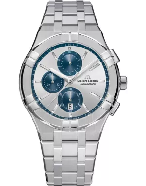 Годинник Maurice Lacroix AIKON Quartz Chronograph AI1118-SS002-230-1