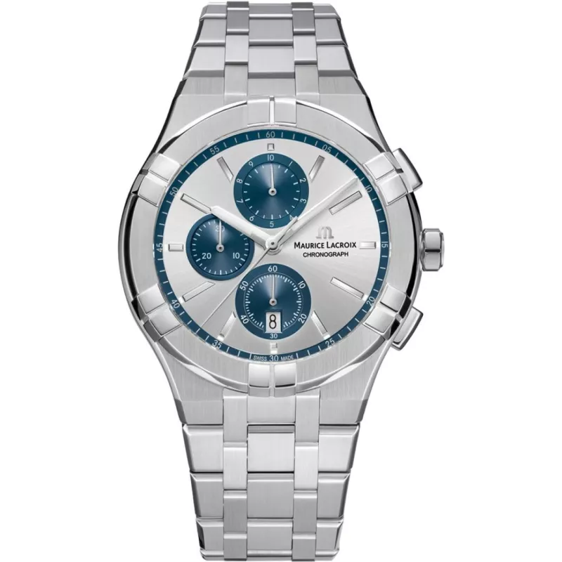 Годинник Maurice Lacroix AIKON Quartz Chronograph AI1118-SS002-230-1