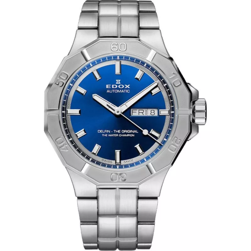 Годинник Edox Delfin The Original Day Date Automatic 88008 3M BUIN Годинник Edox Delfin The Original Day Date Automatic 88008 3M BUIN