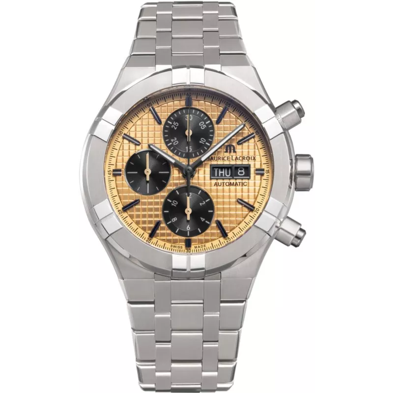Часы Maurice Lacroix AIKON Automatic Titanium Chronograph AI6038-TT032-530-1