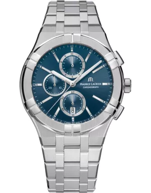 Годинник Maurice Lacroix AIKON Quartz Chronograph AI1118-SS002-430-1