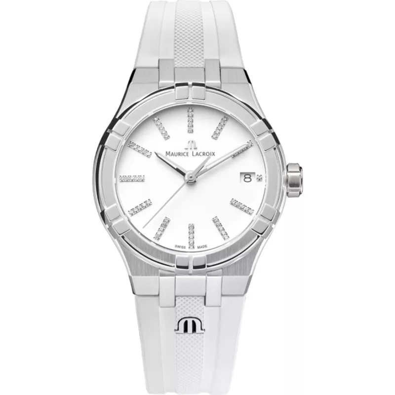 Годинник Maurice Lacroix AIKON Quartz Date 35mm AI1106-SS000-170-7