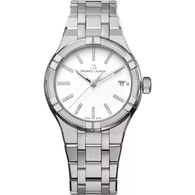 Годинник Maurice Lacroix AIKON Quartz Date 35mm AI1106-SS002-170-1