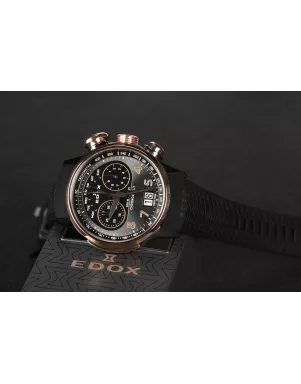 Годинник Edox Chronorally Chronograph 45 38003 TINGR GNR