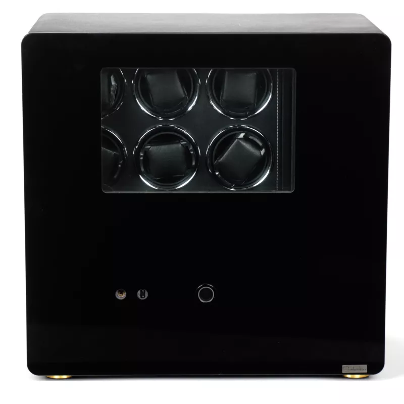 Сейф Salvadore для підзаводу 6 годинників Mini Black Safe