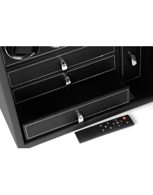 Сейф Salvadore для підзаводу 6 годинників Mini Black Safe