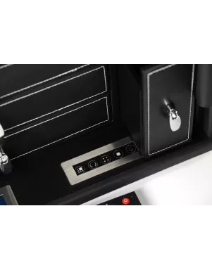Сейф Salvadore для підзаводу 6 годинників Mini Black Safe